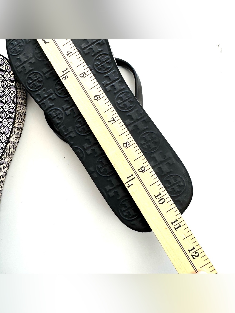Tory Burch Thandie Wedge Flip-flop Thong Sandals Y2K Casual Women’s Sz 10.5-11 - Picture 5 of 7
